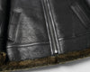 Men’s Sheepskin Shearling Fur-Lined Winter Coat