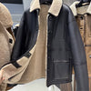 Women’s Real Reversible Shearling Bomber Jacket