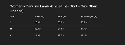 Women Off White Leather Mini Skirt With Zip Front