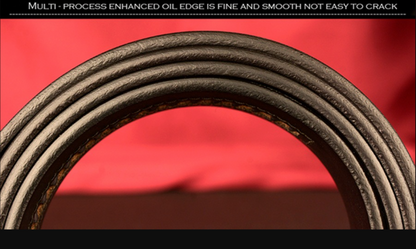 Men’s Ox Leather Belt Genuine Leather Automatic Buckle Waist Belt