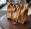 Women’s Large Genuine Leather Tote Bag Office