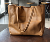 Women’s Large Genuine Leather Tote Bag Office