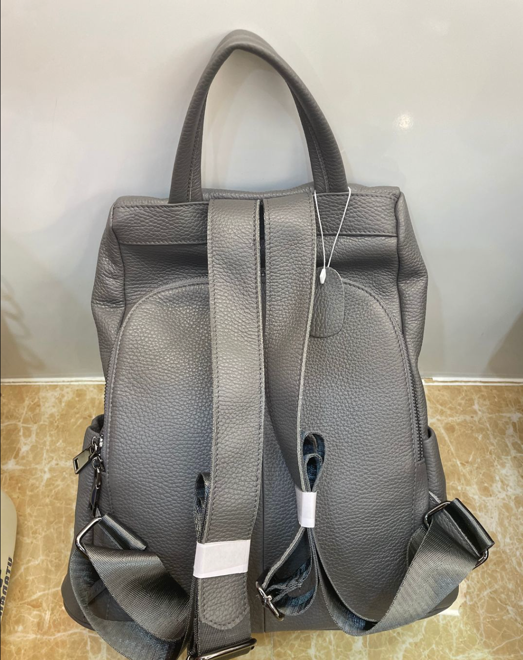 Women Genuine Leather Backpack Bag