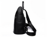 Women’s Black Leather Backpack Bag