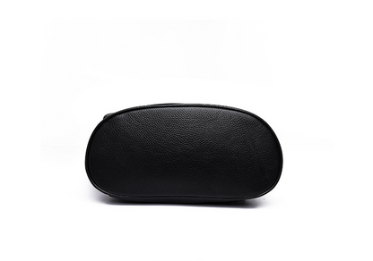 Women’s Black Leather Backpack Bag