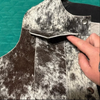 Cowhide Hair-On Western Vest