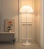 White Mushroom Floor Lamp Scandinavian Tall