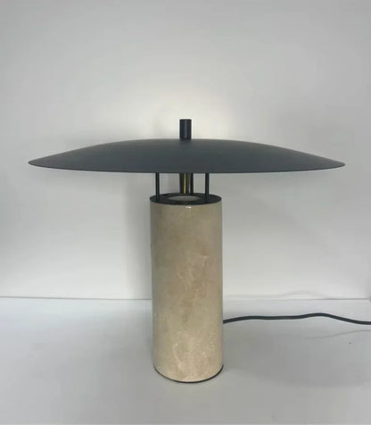 Nordic postmodern travertine table lamp