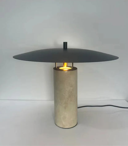 Nordic postmodern travertine table lamp