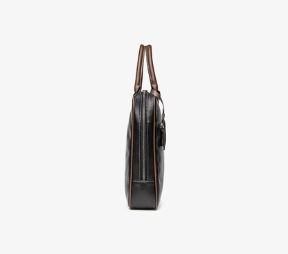 Leather Business Travel Shoulder Bag