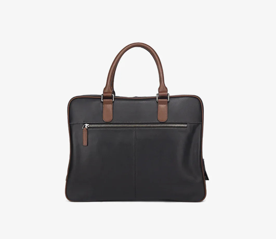 Leather Business Travel Shoulder Bag