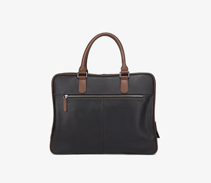 Leather Business Travel Shoulder Bag