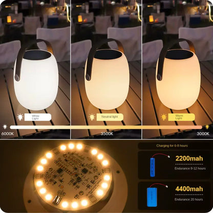 Solar portable basket light for outdoor decor