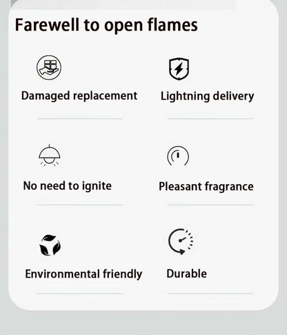 Simple dimmable candle warmer table lamp