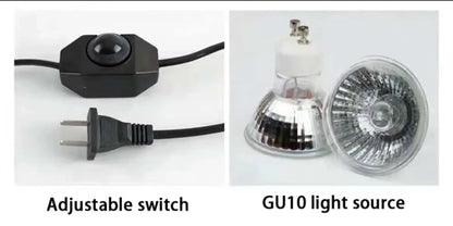 Simple dimmable candle warmer table lamp