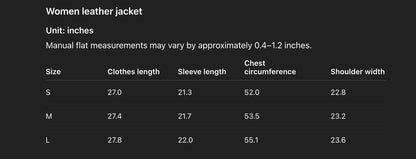 Women oversized vintage sheepskin leather jacket