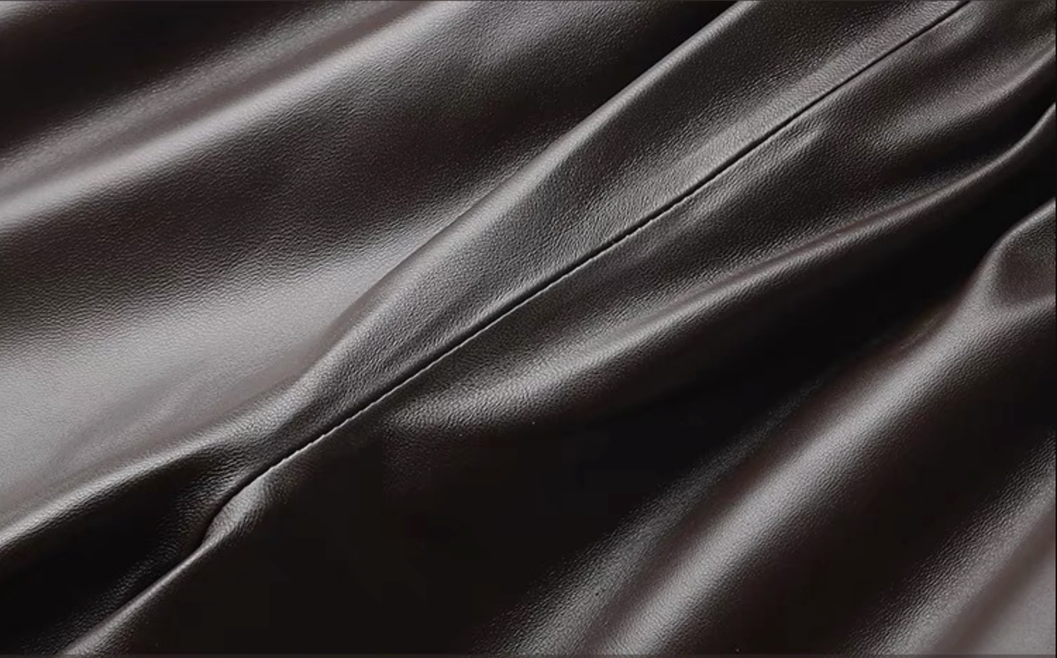 High waisted genuine sheepskin wide leg shorts