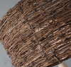 Bamboo woven pendant ceiling light shade