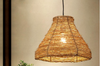 Bamboo woven pendant ceiling light shade