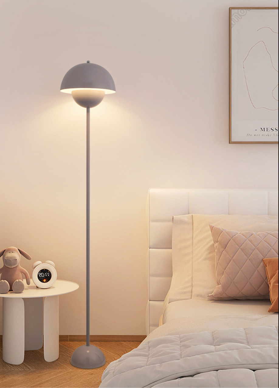 Contemporary scandinavian mushroom floor lamp