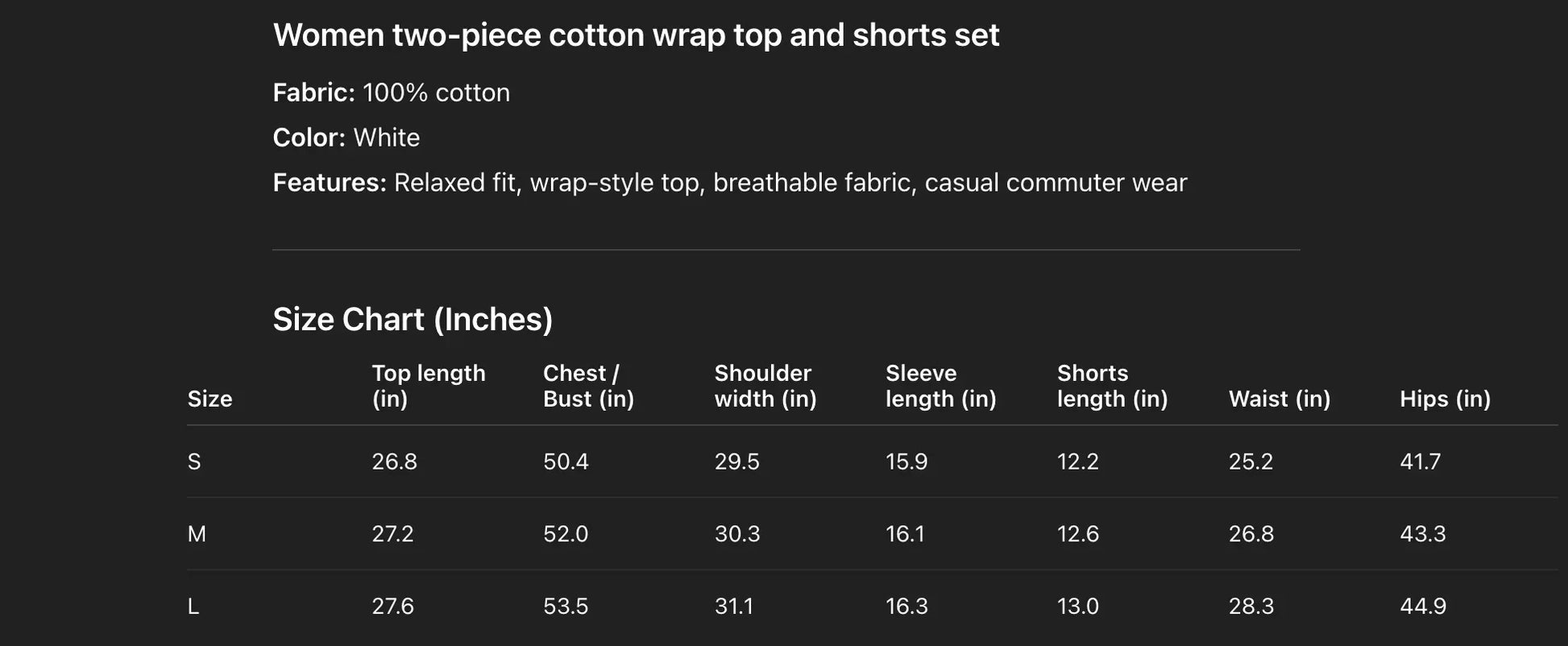 White cotton jacquard suit set