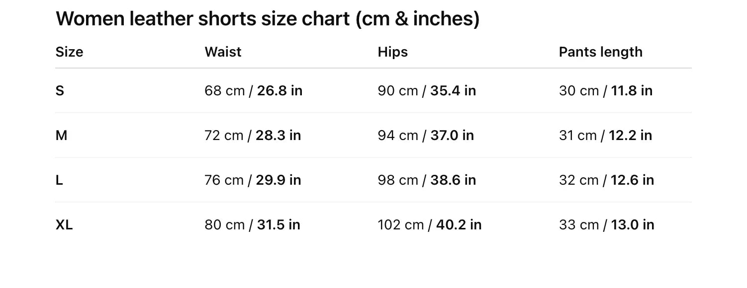 Genuine sheepskin black leather hot shorts