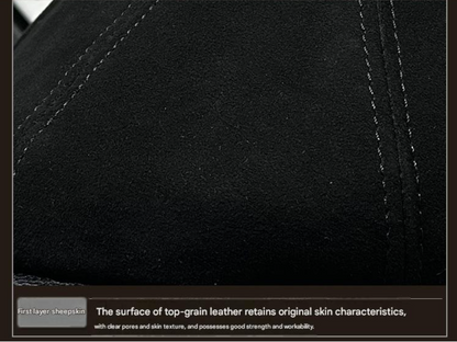 Leather newsboy cap for men vintage baker boy hat