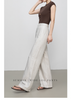 Casual Slacks with high waist summer drape