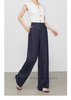 Casual Slacks with high waist summer drape