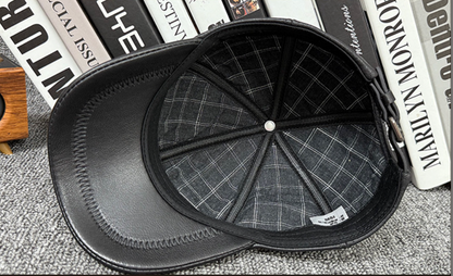 Men’s Genuine Leather Baseball Cap