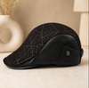 Genuine Leather Duckbill Cap for Men and Women