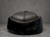 Men’s Genuine Leather Winter Cap with Ear Flaps