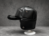 Men’s Genuine Leather Winter Cap with Ear Flaps