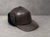 Men’s Genuine Leather Winter Cap with Ear Flaps