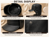 Men’s Genuine Cowhide Winter Cap with Ear Protectors