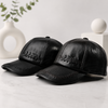 Men’s Genuine Sheepskin Leather Baseball Cap