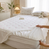 100% Cotton Fitted Sheet with Ruffled Bed Skirt Cover