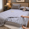 100% Cotton Fitted Sheet with Ruffled Bed Skirt Cover