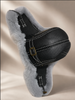 Men's Sheepskin Trapper Hat with Rabbit Fur Ear Flaps