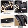 Women’s Top Grain Cowhide Leather Belt with Gold Buckle