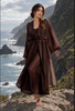 Women’s Summer Three-Piece Set with Wide-Leg Pants and Cover-Up