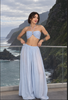 Women’s Summer Three-Piece Set with Wide-Leg Pants and Cover-Up
