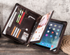 Leather Laptop Portfolio with A4 Organizer and iPad Holder