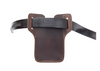 Men’s Leather Waist Bag with Phone Holster