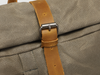 Canvas Roll Top Backpack with 15.6 Inch Laptop Storage
