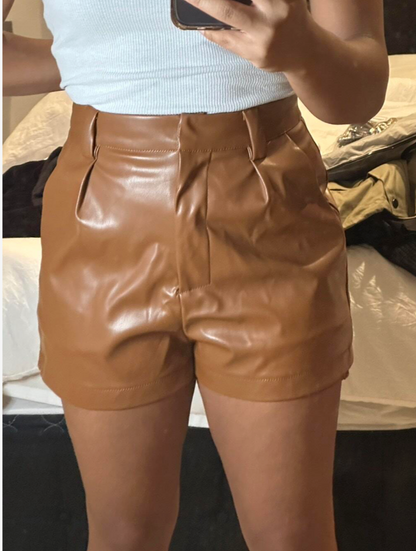 Classic Women Brown Shorts