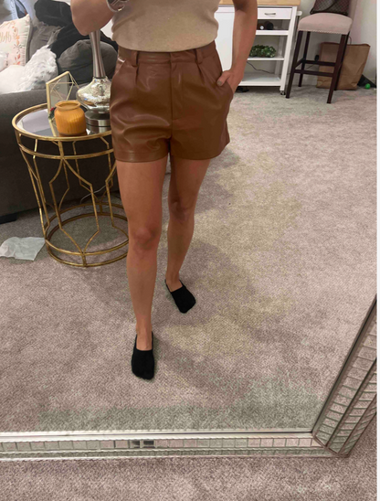 Classic Women Brown Shorts