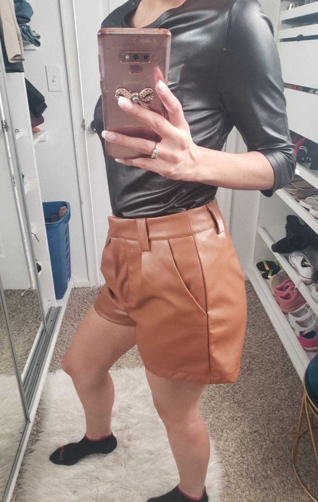 Classic Women Brown Shorts