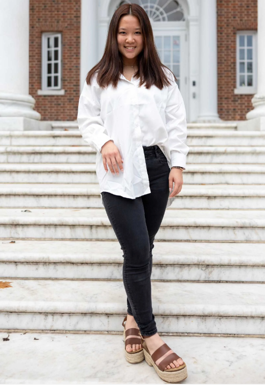 Oversized Ladies Shirt With Extra Long Back