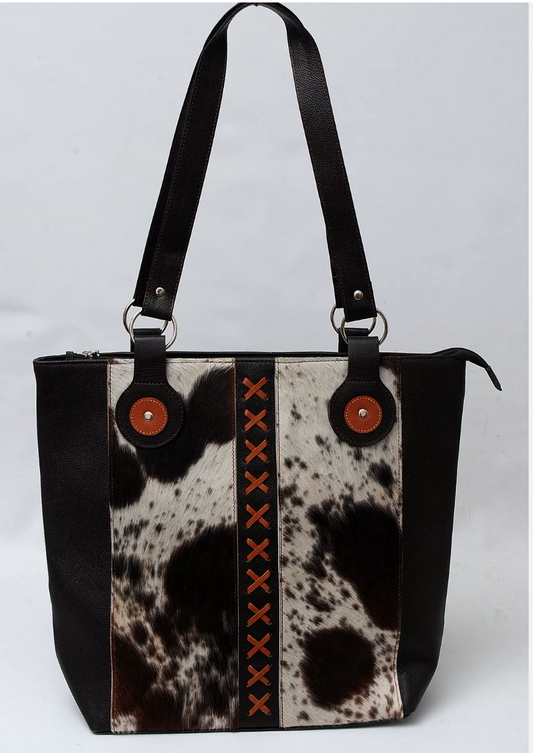 Large Cowhide Ladies Bag